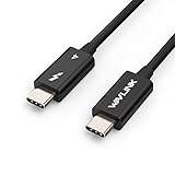 WAVLINK Thunderbolt 4 ケーブル 40Gbps 80cm 100W PD対応