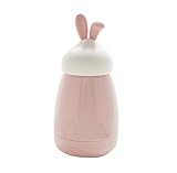 ピンクの女の子のスタイルの絶縁カップかわいい女の子のポータブルカップ - 260ML