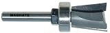 Magnate 484 Dovetail Router Bits - With Top Bearing - 7 Degree; 3/4 Cutting Diameter by Magnate