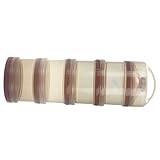 Lovoski 赤ちゃん　お出かけ　粉ミルク　食品　4格分け　保存容器　ボックス　貯蔵ボトル　収納ボックス　全2色 - コーヒー