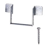 【30個入】 外折り大引き受け金物 105角用 AB4907 土台 大引 梁受け ビス付 接合部金物 TANAKA タナカ アミD