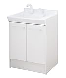 LIXIL(リクシル) INAX 洗面化粧台 V1シリーズ 間口600 両開きタイプ 凍結防止水抜き仕様 ホワイトV1N-605SYN/VP1H