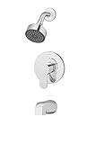 Symmons s-6702 Identity single-handle 1-sprayタブ＆シャワー蛇口レバーで切替弁クロム