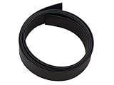 熱収縮チューブ 1/3高収縮 15mm 内径φ15mm （平置き幅24mm）印字無しで綺麗☆ 収縮比率3:1 (15mm→5mm) シュリンクチューブ 絶縁チューブ 防水 高難燃性 収縮チューブ (ブラック(黒), 2M)