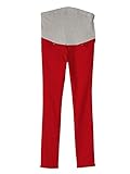 Angeliebe エンジェリーベ マタニティ P ・ パンツ ストレッチ カラー チノ スキニー 妊婦服 アジャスター調節可 ウエストゴム 11号 レッド 21350 21350530
