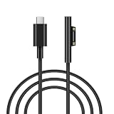 Surface 充電ケーブル Type-C to Surface 急速充電ケーブル PD対応 1.8m マイクロソフト充電用 【15V/3A 45WのPD充電器が必要】 Surface Pro/Surface Laptop/Surface Go/Surface Bookなど対応 Surface 充電