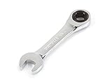 TEKTON WRN50009 Stubby Ratcheting Combination Wrench, 7/16-Inch [並行輸入品]
