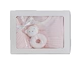 CELEC(セレク) 出産祝い 女の子 ギフトセット カバーオール ガラガラ おもちゃ ピンク 【166015G】