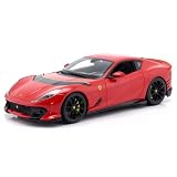Bburago 1/18 フェラーリ 812 コンペティツィオーネ レッド ／ ミニカー ダイキャストカー 完成品 18-16019 RD