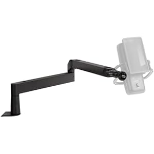 Elgato Wave Mic Arm LP 薄型デザインマイクアーム 配信/ゲーミング/レコーディング向け クランプ式固定 モニター下部からの設置に適用