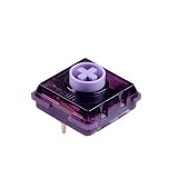 YMDK Kailh パープル アイリス サイレントミニロープロファイルスイッチ 1353シリーズ POM リニア高速作動 3ピン HITBOXロープロファイルキーボード用