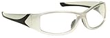 Silver Wrap Around Radiation Leaded Protective Eyewear [並行輸入品]
