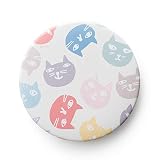 堀内鏡工業 Plune.Mirror【本当の肌色を映し出すナピュアミラー】 いろいろねこ 日本製
