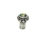 Carpe Diem Hardware 865-9VM Cache Small Round Knob Made with Swarovski Element, Chalice, 3/4-Inch [並