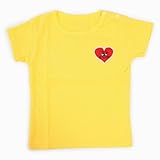 Anak Jujur半袖ワッペンＴシャツ【イエロー】【size:90】