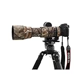 Rolanpro レンズカバー, SIGMA 150-600mm F5-6.3 DG OS HSM Contemporary（AF Version）に適合する望遠レンズ用カモフラージュコート, 三層構造保護 [色番号：ジャングル迷彩]