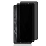 ANNRUIIO For Google Pixel 7a ガラスフィルム 覗き見防止 [2枚入り] Google Pixel 7a 全面保護フィルム プライバシー保護 液晶保護フィルム強化ガラス 9H 硬度気泡ゼロ 指紋防止 防爆裂 Google Pixel 7a 飛散防止 高透過率 衝撃吸収 Google Pixel 7a 用液晶保護 フィルム Google Pixel 7a