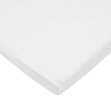 American Baby Company 100% Cotton Value Jersey Knit Cradle Sheet, White by American Baby Company [並行