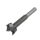 uxcell　木工用穴あけ　ボアビット　22mmの切削直径　大工仕事　掘削工具　グレイ　金属