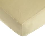 American Baby Company Jersey Knit Crib Sheet, Butter Cream by American Baby Company