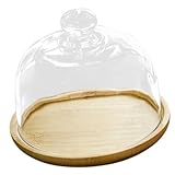 GAXIRE カバー付き カップケーキ ホルダー カップケーキ ドーム フード スナック カバー パーティー デザート カバー グラス ドー