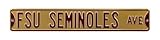 FSUセミノールAveゴールドStreet Sign