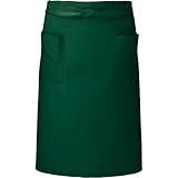 アイトス ミディエプロン 015/ダークグリーン AZ-HS2502