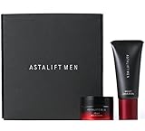 アスタリフト メン (ASTALIFT MEN) シンプルケア スターターキット しっとり (約2週間分 2STEP 手軽に本格スキンケア) ジェリー状先行美容液 乳液