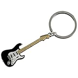 Fender Stratocaster Keychain Black キーチェーン