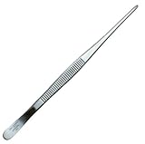 ケイバ(KEIBA) 多目的ストレートピンセット 先円 内溝付 TS-MS-15