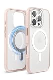 【elago】 iPhone 16 Pro 対応 ケース クリア MagSafe 対応 耐衝撃 ハイブリッド スマホケース 薄型 軽量 マグセーフ スマホカバー [ iPhone16Pro アイフォン 16 プロ 対応 ] MagSafe HYBRID CASE ピンク