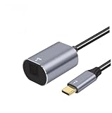 USB C– SPDIF 光 オーディオ変換アダプタ、単方向 Type-C- TOSLINK デジタル 変換 ケーブル、タイプCトスリンク トランスミッター、Windows、PC、ノートパソコン、に対応-光ファイバーケーブル付属