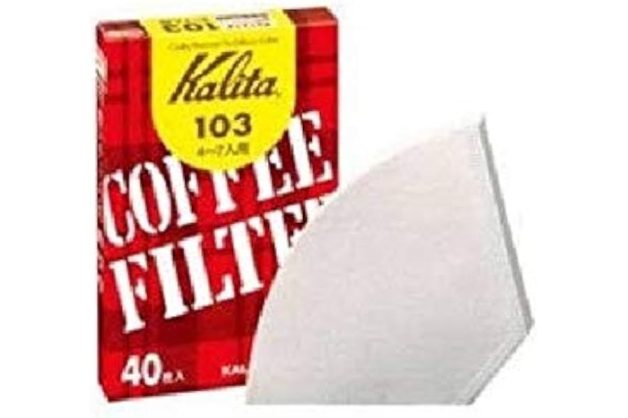 カリタ Kalita うまみを引き出す コーヒー ペーパー フィルター 台形 4~7人用 珈琲屋さん103ロシ40枚 ホワイト おしゃれ キャンプ アウトドア 喫茶店 アンティーク 結婚 祝い プレゼント 誕生日 女性 男性 還暦 退職 記念日 ギフト 贈り物 還暦 敬老
