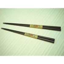 大黒屋　江戸木箸　歯八角箸　縞黒檀と紫檀　二膳 Amazon | お箸大黒屋 江戸木箸 八角箸縞黒檀(中サイズ） | 江戸木箸 | 箸