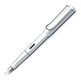 LAMY ラミー 万年筆 サファリ ホワイト ペン先サイズ：F(細字) L19WT-F [並行...