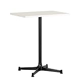 arne カフェテーブル 机 角タイプ ダイニングテーブル 2人 幅60cm 奥行き45cm 高さ70cm cafe-SP604520TD ホワイトウッド