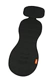 Cool Mee Car Seat Liner - Jet Black by Meeno Babies [並行輸入品]