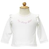 [ベビーディオール] Baby Dior ボタン付き 長袖Tシャツ CD-0138WHT 18ヶ月