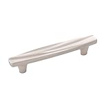 Belwith製品b072342-sn Keeler Caspianキャビネットpull44 ;サテンニッケル – 96 mm。