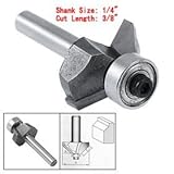 大工4 "シャンク3/8"長面取りルータービットをカット