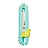 クツワ(Kutsuwa) HiLiNE 携帯はさみ カットン 刃渡り3.3cm SS114MT ミント