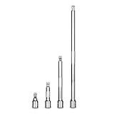 Capri Tools(カプリツールズ) 1-2400 9.5mm sq.(3/8インチ)WOBBLE 2Wayエクステンションバーセット 4点