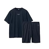 [TENTIAL] BAKUNE Dry Men's [ バクネ ] 上下セット(半袖・ショートパンツ) 一般医療機器 リカバリーウェア ネイビー 2XL