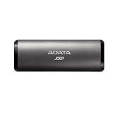 ADATA SC730 外付けSSD - 最大600MB/秒 USB 3.2 Gen 2 デュアルUSB-CおよびUSB-A外付けポータブルSSD、512GB。
