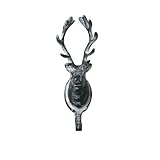 ウォールハンガー アニマル - DEER HOOK - BK ブラック インターフォルム(INTERFORM INC.) CD-8404BK