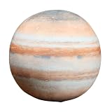 Apaeofl惑星枕 土星ぬいぐるみ枕 ぬいぐるみ枕 かわいい土星 リアルな太陽系ぬいぐるみ 柔らかい太陽系おもちゃ 柔らかい土星ぬいぐるみ宇宙枕 コットン (27cm 0.5kg,ジュピター)