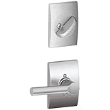 Schlage f59-brw-cenブロードウェイSingle円柱内部パックwith装飾Centu、 F59BRW626CEN
