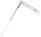 シンワ測定 材木尺 ステン 90cm 表 裏1mm目盛 2mm 63584