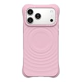 CASETiFY ウェーブ シリコン iPhone 17 Pro Max ケース [波型シリコン/MagSafe対応/耐衝撃] - プリムローズ ピンク