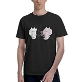 メンズ Tシャツ うさまる (48) 半袖tシャツ ティーシャツ ショートスリーブtシャツ インナーシャツ 人気 100% コットン クルーネック 人気 Uvカット 吸汗速乾 スポーツ おしゃれ カジュアル 夏服 4xl